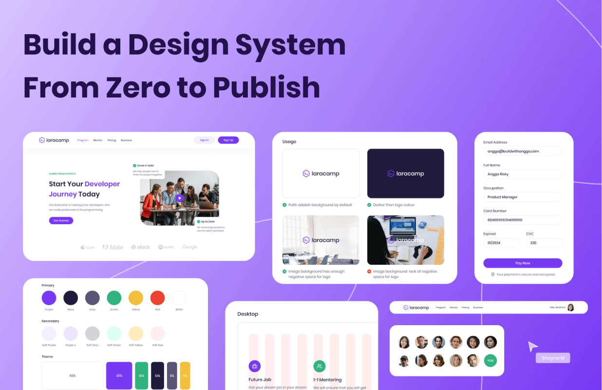 Kelas Intro to Design System di BuildWithAngga